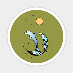 Dolphin Magnet